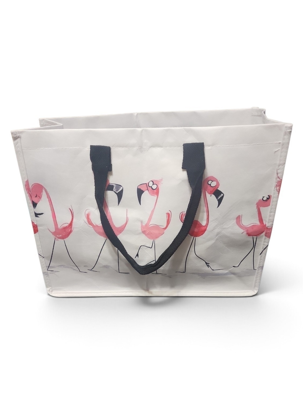 Women’s Flamingo Print Tote Bag in Pink